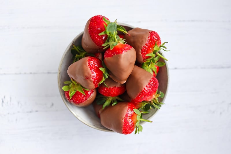 Chocolate-covered Strawberries